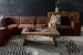 Jagger Leather Modular - Corner Couch Set - Spice Living Room Furniture - 4