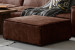 Jagger Leather Modular - Grand Corner Couch with Ottoman - Spice Modular Couches - 6