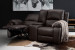 Charlton 2 Seater Leather Cinema Recliner - Brown Recliner Couches - 1
