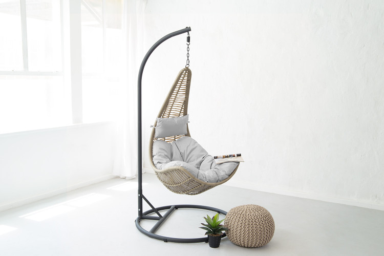 Lucia Hanging Chair - Stone Hanging Chairs - 1