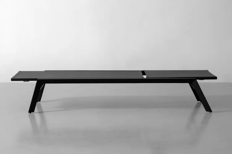 LaMina Pool Lounger - Dark Grey Sun and Pool Loungers