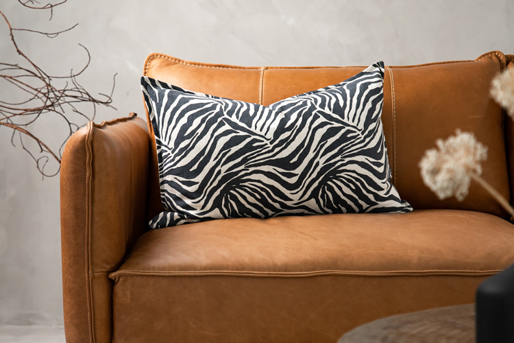 Tribal Zebra - Duck Feather Scatter Cushion Scatter Cushions - 1