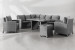 Gianmarco with Giuliana Patio Lounge Set - Charcoal Patio and Outdoor Lounge Furniture - 2