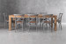 Vancouver La Rochelle 8 Seater Dining Set - 2.4m - Rustic Grey 8 Seater Dining Sets - 2