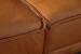 Ottavia Leather L Shape Couch - Desert Tan Living Room Furniture - 9