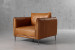 Ottavia Leather Lounge Suite - Desert Tan Living Room Furniture - 4