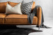 Ottavia 3 Seater Leather Couch - Desert Tan Living Room Furniture - 4