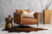 Ottavia Leather Lounge Suite - Desert Tan Living Room Furniture - 3