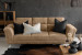 Laurence 3 Seater Couch - Tan Living Room Furniture - 1