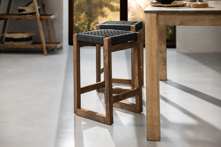 Letaba Bar Stool - Black Bar & Counter Chairs - 2