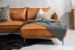 Ottavia Leather L Shape Couch - Desert Tan Living Room Furniture - 5
