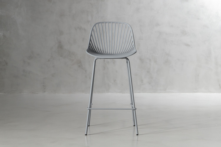 Yara Counter Bar Chair - Grey Bar & Counter Chairs - 1
