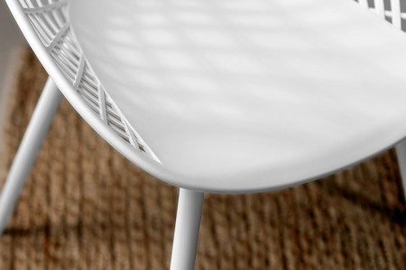 Ivie Dining Chair - White Dining Chairs - 2