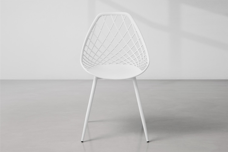 Ivie Dining Chair - White Dining Chairs - 1