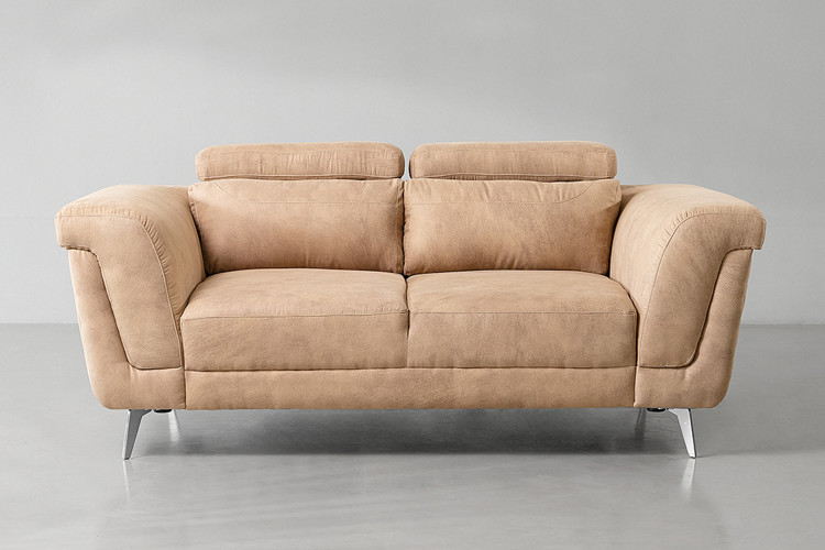 Laurence 2 Seater Couch - Tan 2 Seater Couches - 1
