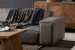 Jagger Leather Modular - Corner Couch Set - Graphite Living Room Furniture - 2