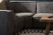 Jagger Leather Modular - Corner Couch Set - Graphite Living Room Furniture - 3