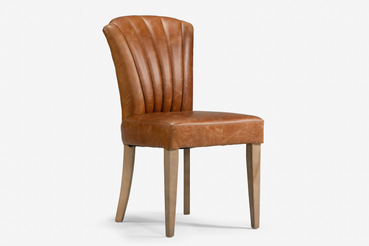 Arielle Leather Dining Chair Dining Chairs - 1