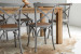 Vancouver La Rochelle 6 Seater Dining Set - 1.6m - Rustic Grey 6 Seater Dining Sets - 4