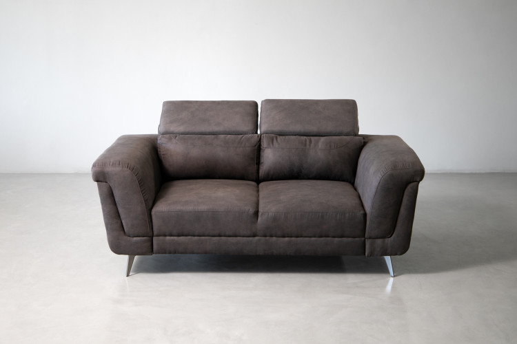 Laurence 2 Seater Couch - Ash 2 Seater Couches - 1