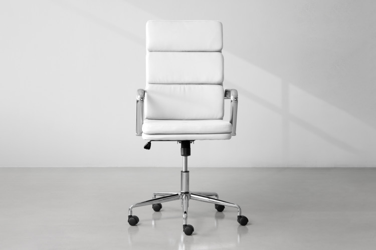 Rogen Office Chair - White Office Chairs - 1