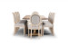 Bordeaux Olivia - 10 Seater Dining Set - 2.7m - Grey All Dining Sets - 4