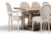 Bordeaux Olivia - 10 Seater Dining Set - 2.7m - Grey All Dining Sets - 6