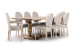 Bordeaux Olivia 8 Seater Dining Set - 2.4m - Grey All Dining Sets - 5
