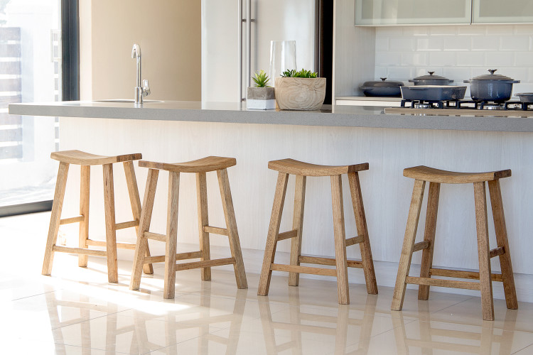 Ryder Wooden Bar Stool Bar & Counter Chairs - 1