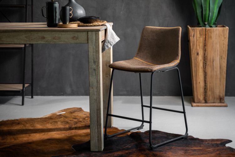 Halo Counter Bar Chair - Ginger -