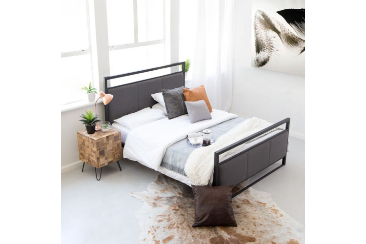Lara Metal Bed - Double | Beds | Bedroom | Cielo -
