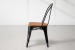 Odell Metal Dining Chair - Matte Black -