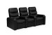 Cinema Pro 3 Seater Recliner - Black Recliner Couches - 1