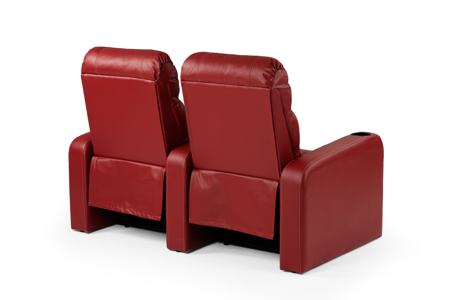 Cinema Pro 2 Seater Recliner - Red Recliner Couches - 9