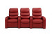 Cinema Pro 3 Seater Recliner - Red Recliner Couches - 2