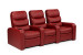 Cinema Pro 3 Seater Recliner - Red Recliner Couches - 1