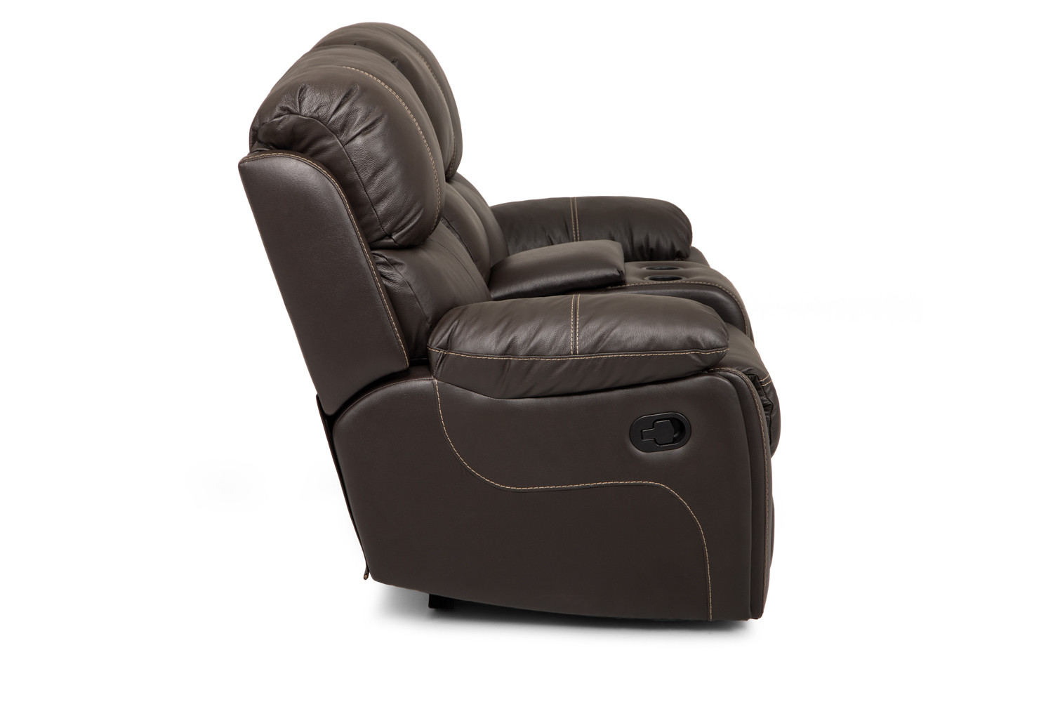 Halton 2 Seater Cinema Recliner - Mocca 2 Seater Recliners - 6