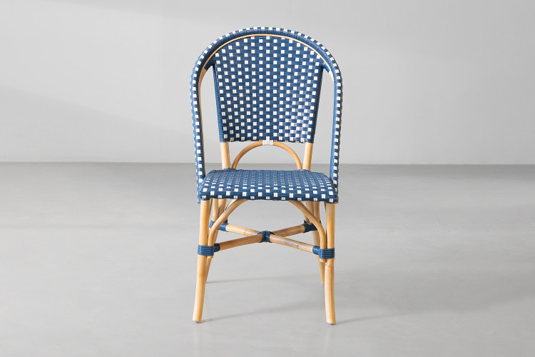 Carcel Dining Chair - Navy & White Carcel Dining Chair Collection - 1