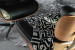 Snowden Leather Lounge Chair  - Black Leather Loungers - 4