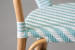 Coria French Bistro Chair - Light Teal & White Dining Chairs - 7