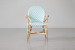 Coria French Bistro Chair - Light Teal & White Dining Chairs - 3