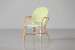 Coria French Bistro Chair - Green & White Dining Chairs - 4