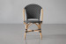 Tara French Bistro Chair - Grey -