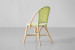 Tara French Bistro Chair - Green & White