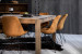 Montreal Square + Enzo 8 Seater Dining Set 1.5m - Aged Mustard -
