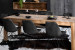Montreal Enzo 8 Seater Dining Set 2.4m - Aged Mercury -