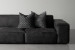 Jagger Leather Modular - 4 Seater Couch - Lead 4 Seater Couches - 4