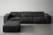 Jagger Leather Modular - Daybed - Lead Sleeper Couches and Daybeds - 2