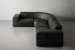 Jagger Leather Modular - Corner Couch Set - Lead Corner Couches - 4