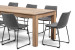 Montreal Halo 8 Seater Dining Set - 2.4m - Storm Grey -